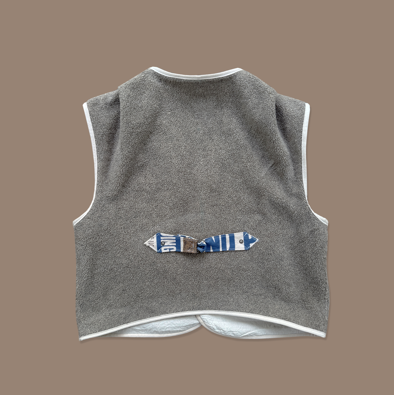 Re-Worked Feed Sack Vest