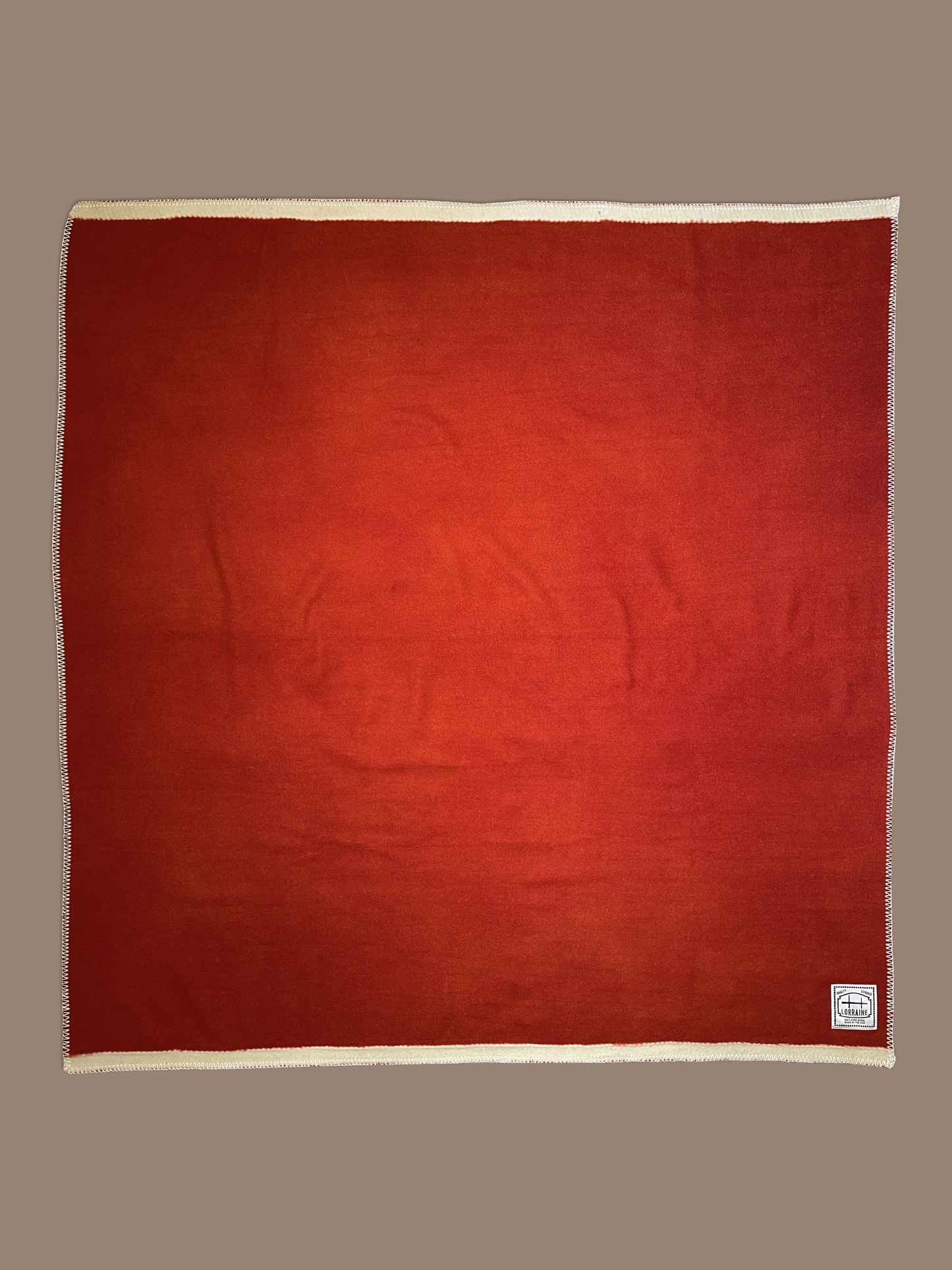 Wool Utility Blanket - Red