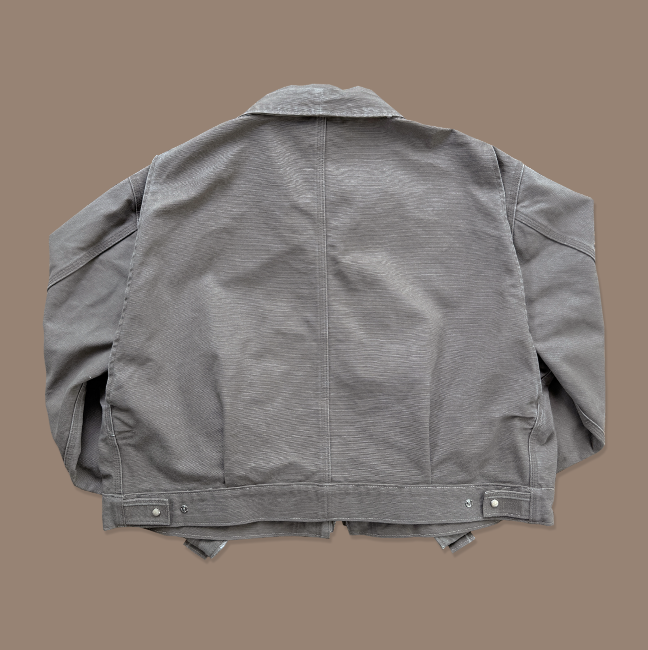 Re-Worked Western Canvas Jacket - Taupe