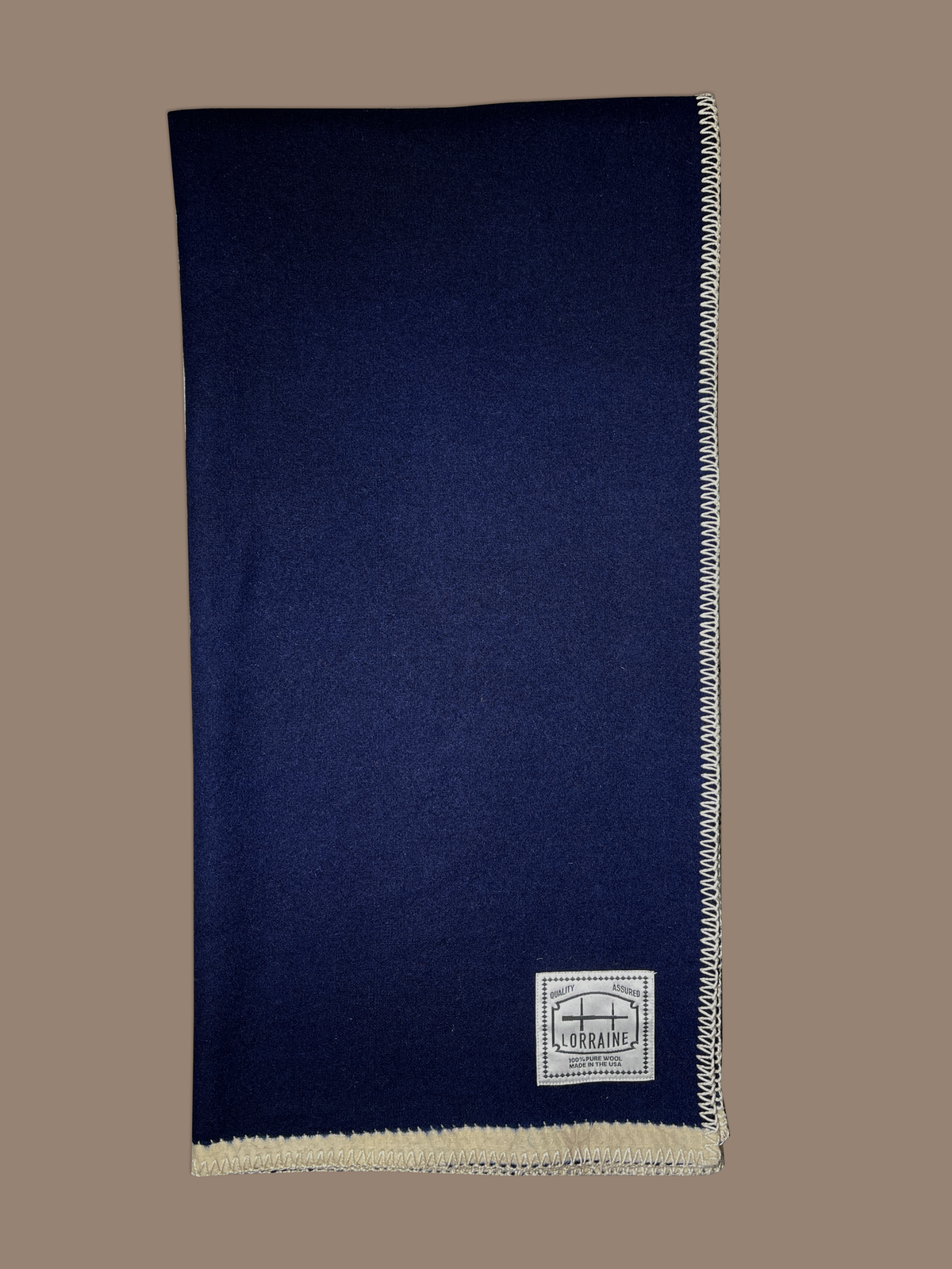 Wool Utility Blanket - Navy