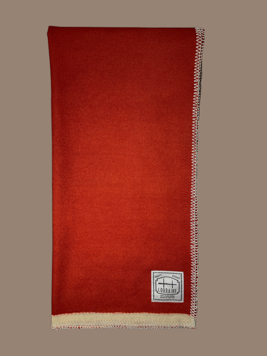 Wool Utility Blanket - Red