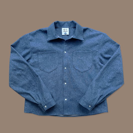 Summer Shirt Brushed Denim