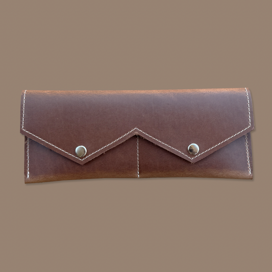Sawtooth Cowboy Wallet - Tobacco Brown