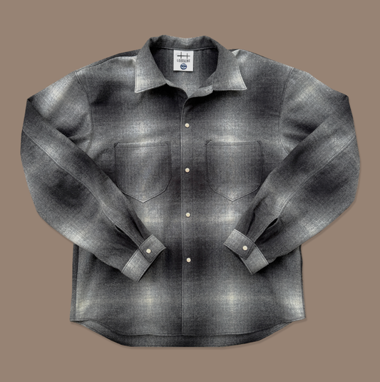 Shadow Plaid Pearl Snap