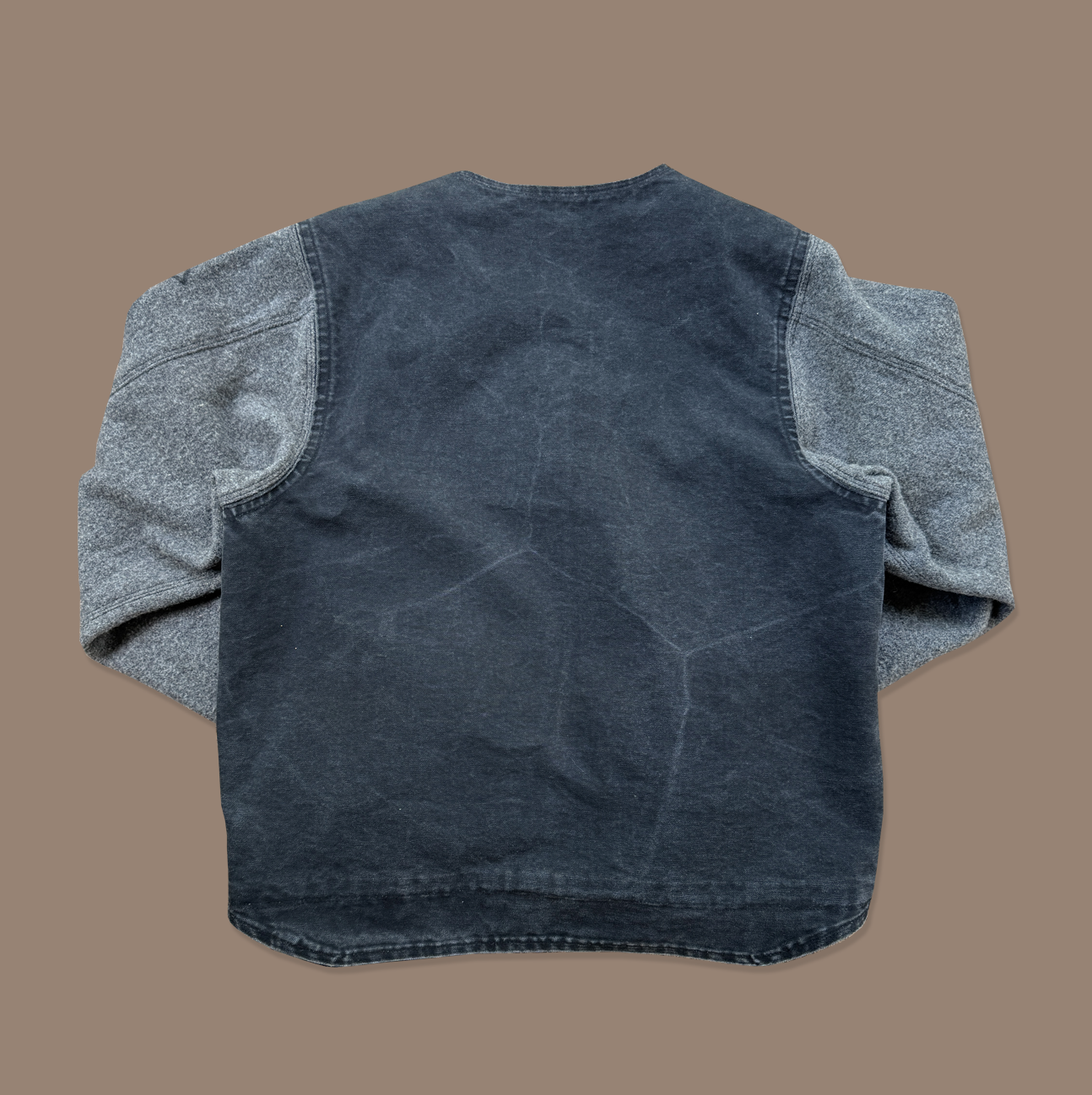 Re-Worked Western Vest Jacket - Black